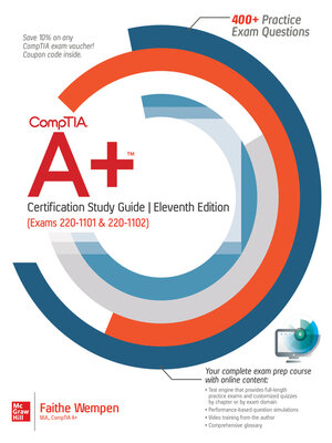 cover image of CompTIA A+ Certification Study Guide (Exams 220-1101 & 220-1102)